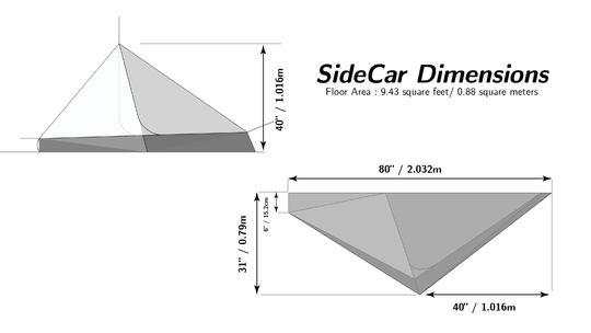 TarpTent SideCar – Mesh-Schlafkabine – Herstelleransicht 4