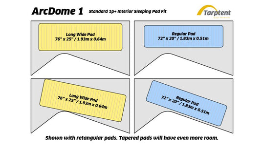 TarpTent ArcDome 1+ – Produktansicht
