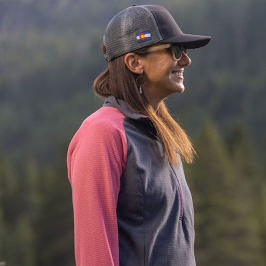 SkyGOAT Damen CAMP Half-Zip Pullover