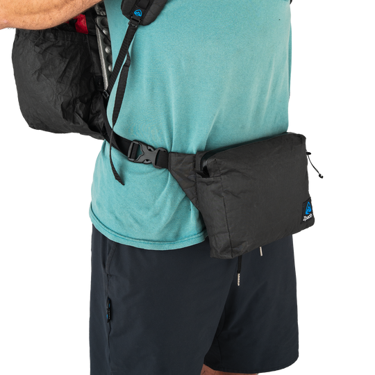 Zpacks Front-Utility-Pack – Befestigung als Fronttasche am Rucksack