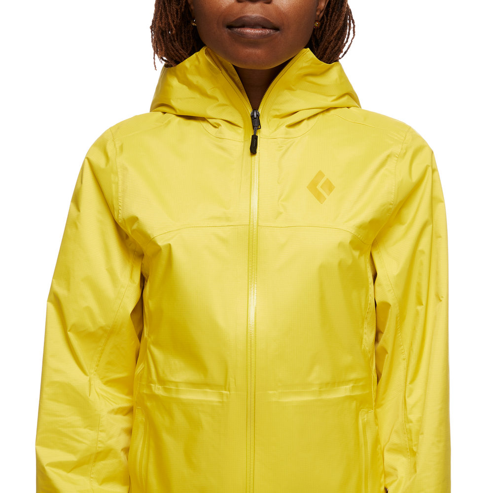 Black Diamond TreeLine Rain Shell Frauen - HikerHaus