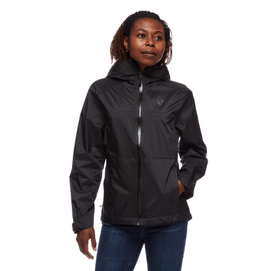 Black Diamond TreeLine Rain Shell Frauen - HikerHaus