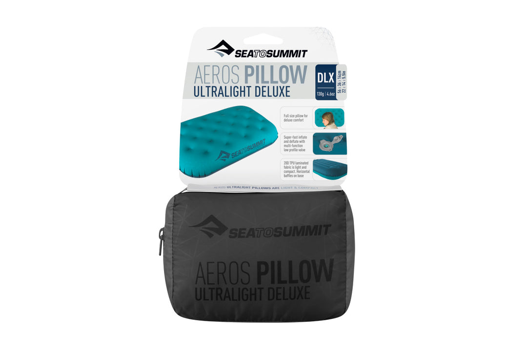 Sea To Summit Aeros Ultralight Pillow Deluxe - HikerHaus