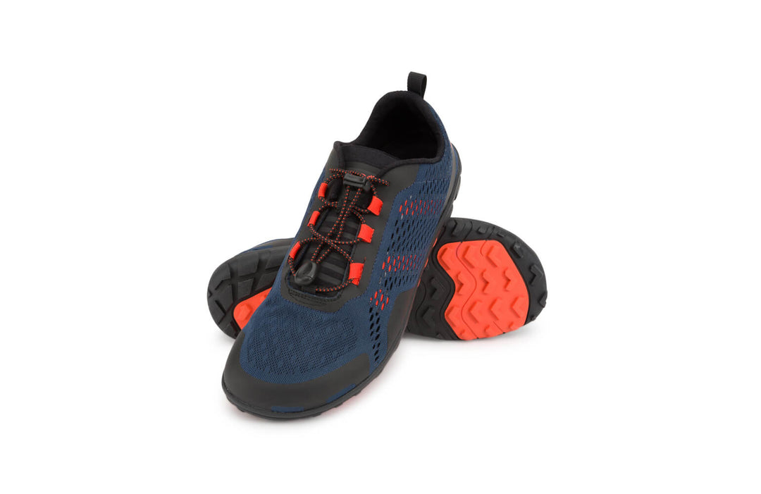 XERO AQUA X SPORT Trailrunningschuhe Herren - Blue/Orange - HikerHaus