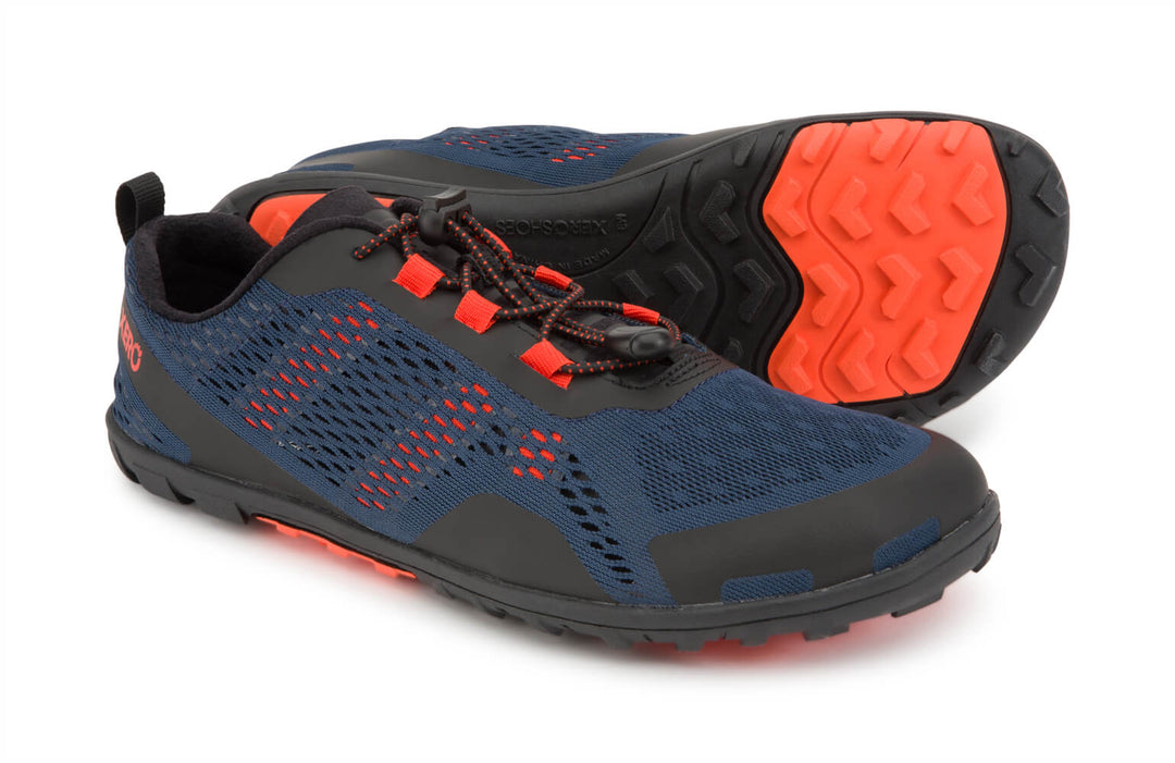 XERO AQUA X SPORT Trailrunningschuhe Herren - Blue/Orange - HikerHaus