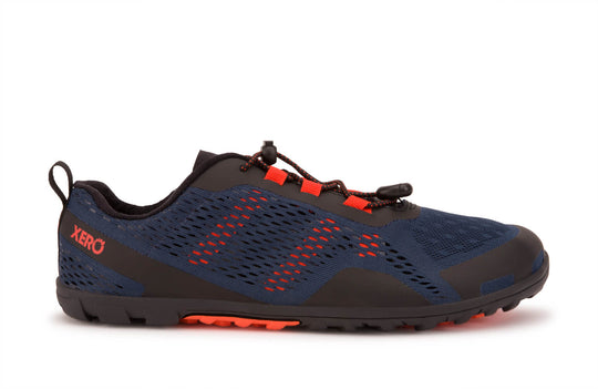XERO AQUA X SPORT Trailrunningschuhe Herren - Blue/Orange - HikerHaus