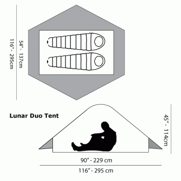 Six Moon Designs Lunar Duo - Outfitter - HikerHaus