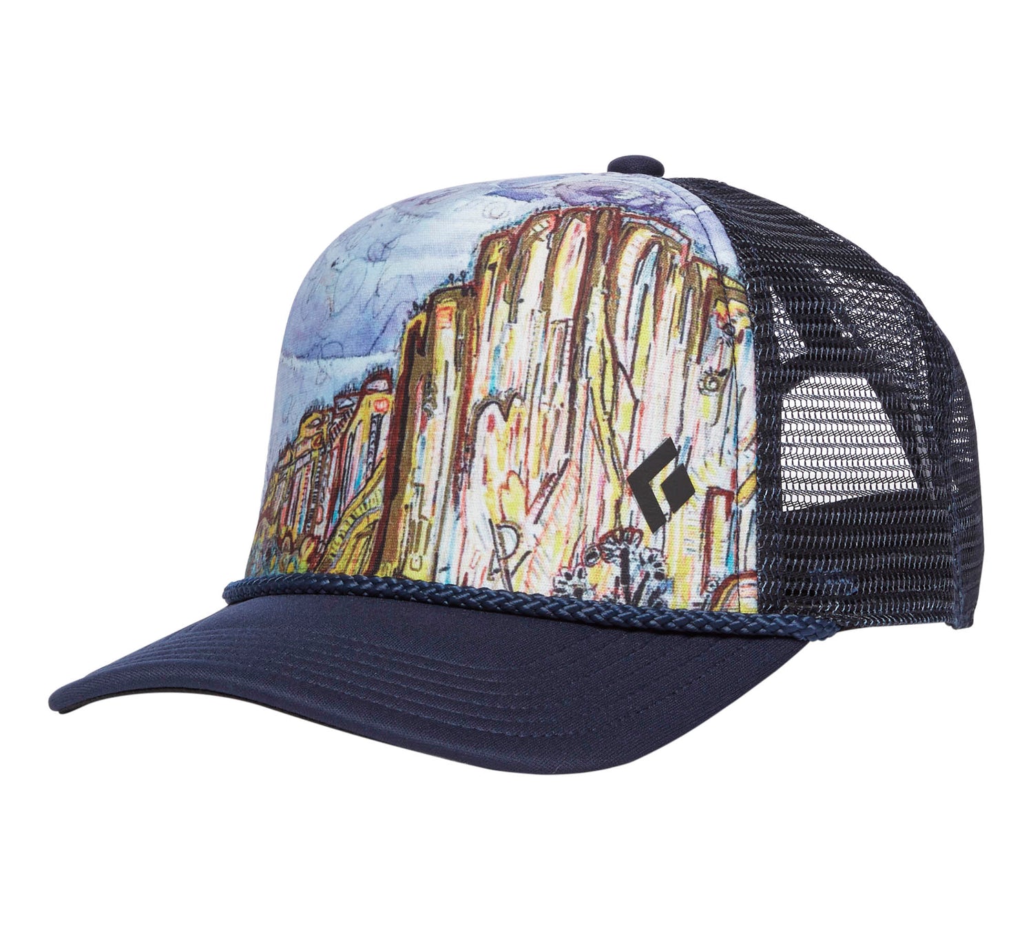 Black Diamond FLAT BILL TRUCKER HAT El Cap - HikerHaus