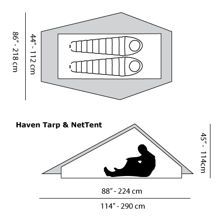 Six Moon Designs Haven Tarp - HikerHaus