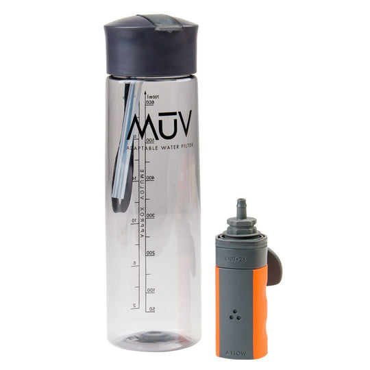 HydroBlu MUV Nomad Wasserflasche mit Filter - HikerHaus