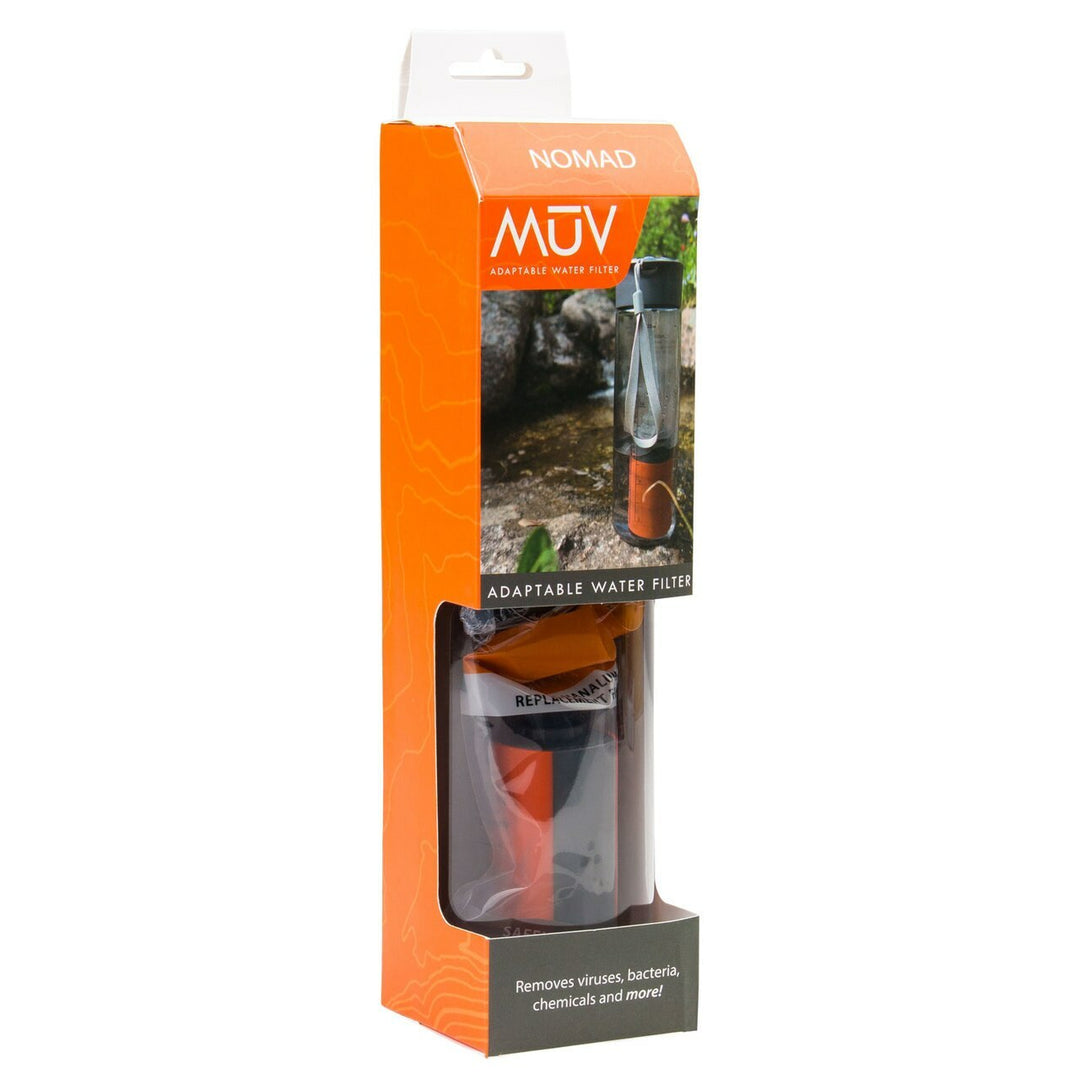 HydroBlu MUV Nomad Wasserflasche mit Filter - HikerHaus