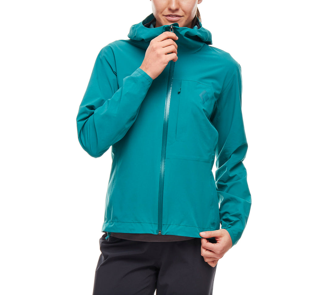 Black Diamond FINELINE STRETCH RAIN SHELL Frauen - HikerHaus