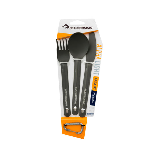 Sea To Summit AlphaLight Cutlery Set 3pc - HikerHaus