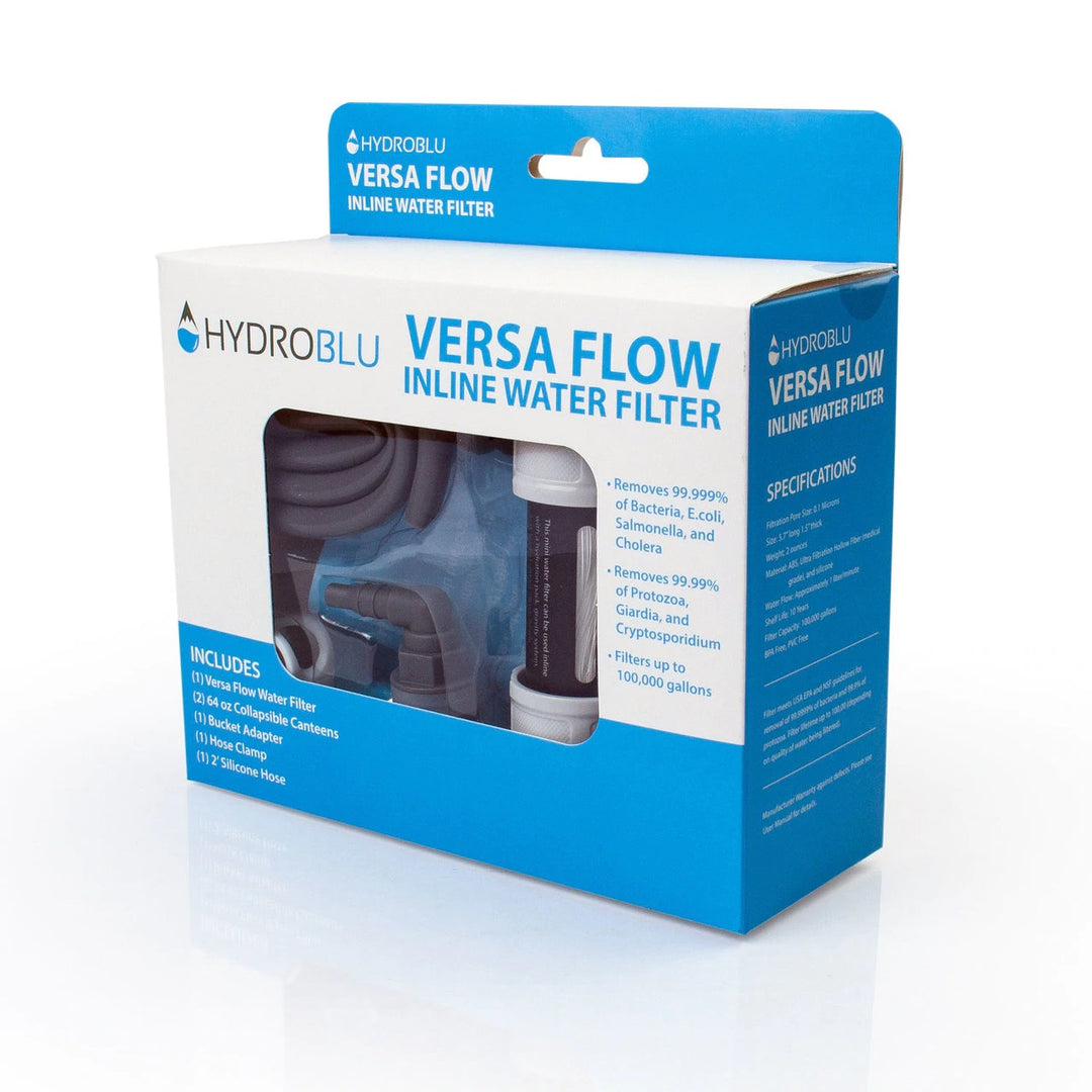 HydroBlu Versa Flow Package Wasserfilter - HikerHaus