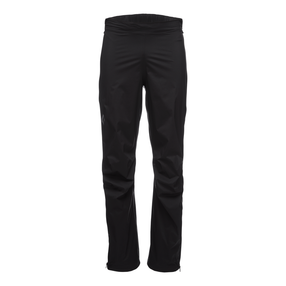 Black Diamond STORMLINE STRETCH FULL ZIP RAIN PANTS - MEN'S - HikerHaus