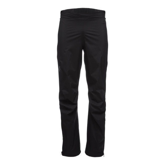 Black Diamond STORMLINE STRETCH FULL ZIP RAIN PANTS - MEN'S - HikerHaus