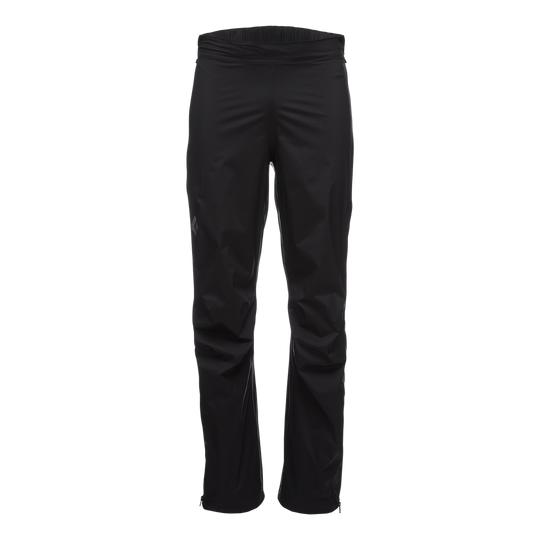 Black Diamond STORMLINE STRETCH FULL ZIP RAIN PANTS - MEN'S - HikerHaus