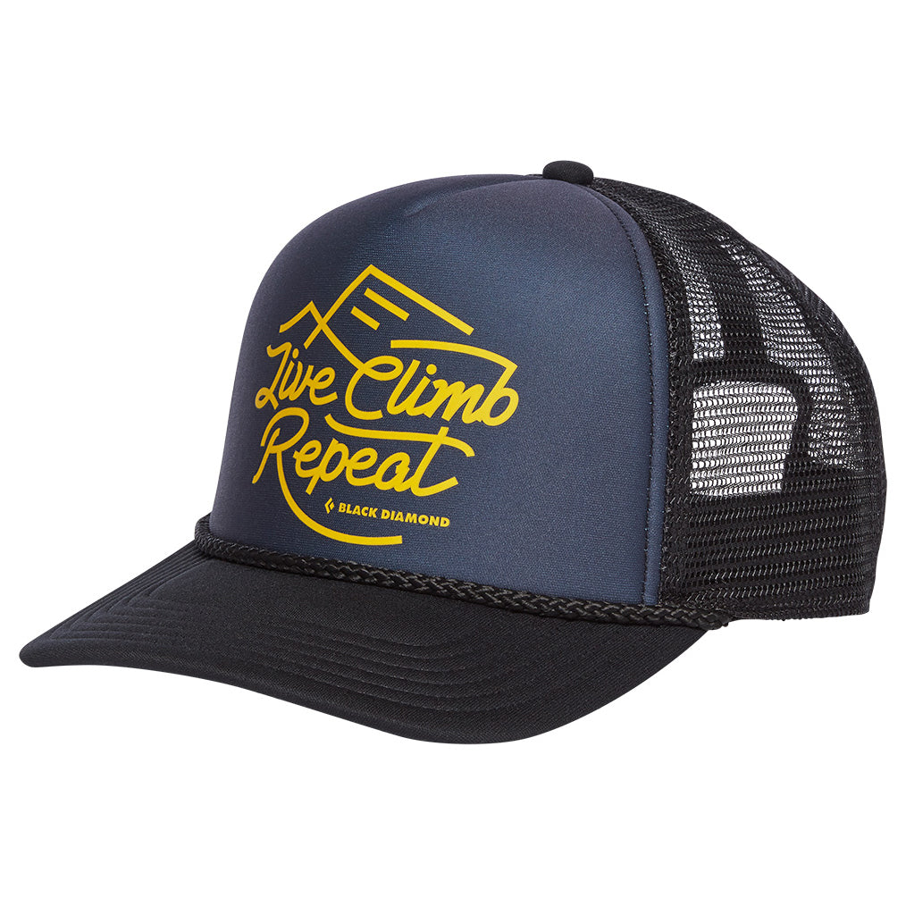 Black Diamond FLAT BILL TRUCKER HAT Sulphur - HikerHaus