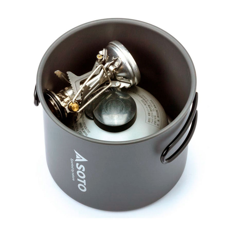 SOTO New River Pot 1L + AMICUS w/ Igniter - HikerHaus
