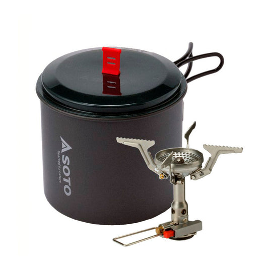 SOTO New River Pot 1L + AMICUS w/ Igniter - HikerHaus