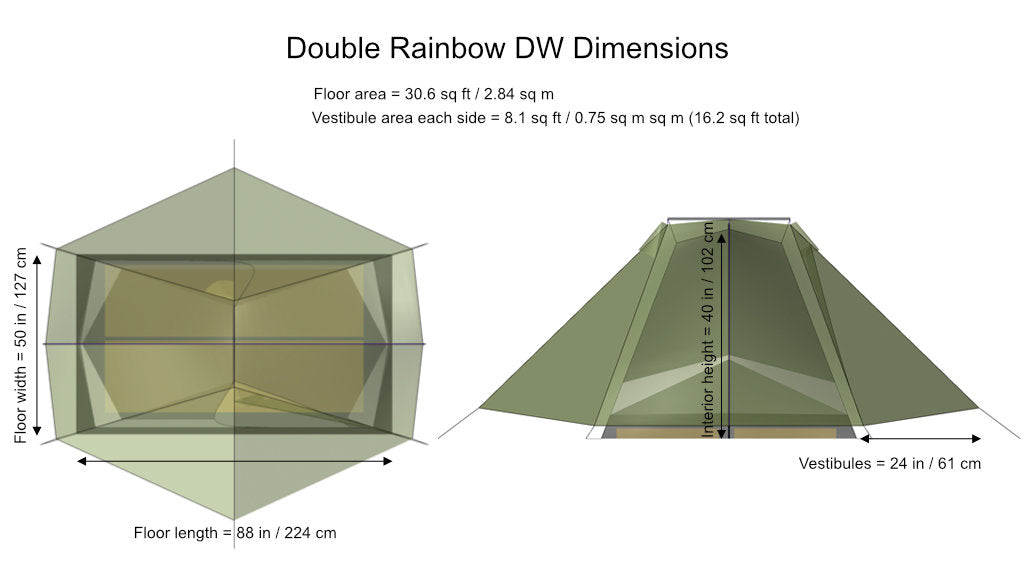 TarpTent Double Rainbow DW - HikerHaus