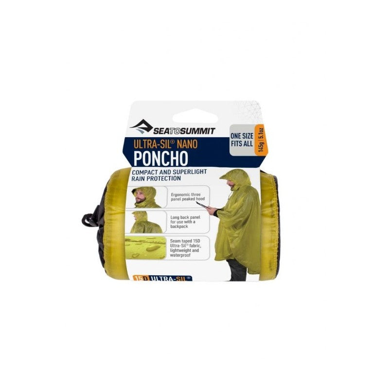 Sea to Summit Ultra-Sil Nano Poncho - HikerHaus