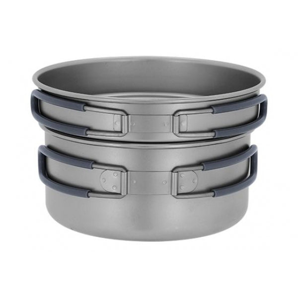 KEITH Titan 1250ml Kochtopf mit Pfanne 800ml - HikerHaus