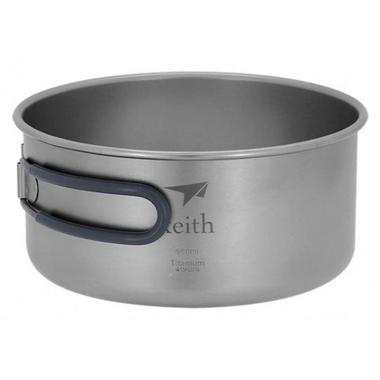 KEITH Titan 1250ml Kochtopf mit Pfanne 800ml - HikerHaus