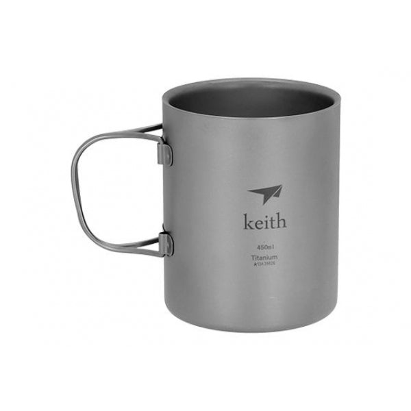 KEITH Titan Doppelwand 450ml Tasse - HikerHaus