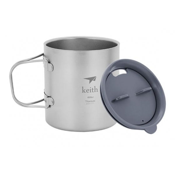 KEITH Titan Doppelwand 600ml Tasse - HikerHaus