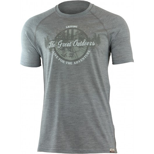 Lasting LUCAS Merino Herren T-Shirts - HikerHaus