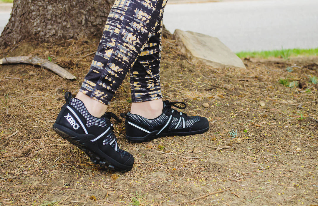 XERO TerraFlex Trailrunningschuhe Damen - Black - HikerHaus